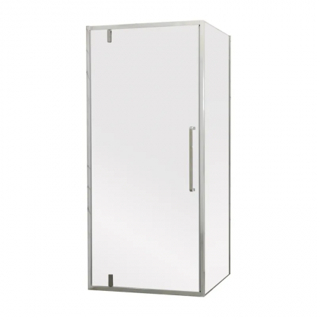Душова кабіна BEVEL SC01-90x90x195-TR без піддону, прозоре скло 6мм, CHROME (MI6863)